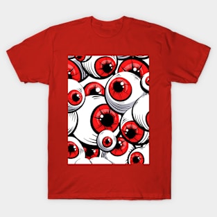 Red eyes Halloween witch T-Shirt